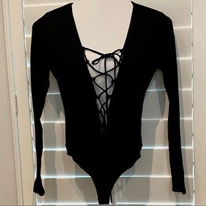 Lace Front Bodysuit